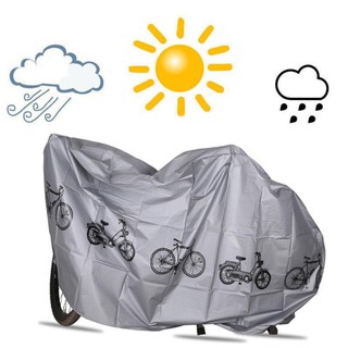 #yz035 Thick Waterproof Dust Proof Bike Bicycle and Motorclye Cover 210 x 100cm (1)