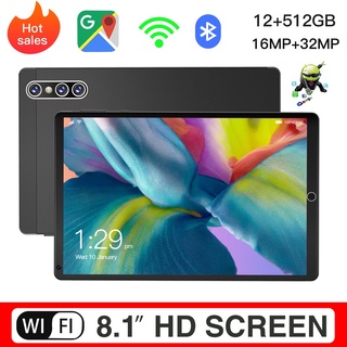 Original Realme s16 Tablet Android 512G Cheap Tablet Online Class Office Gaming Tablet PC 10Core