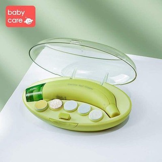 【Ready Stock】Baby ﹊む☏BABYCARE electric baby Polish for baby children nail scissors set newborn speci
