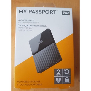 WD MY Passport 2.5\" 2TB Hard Disk External