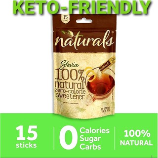 NATURALS STEVIA 100% Natural Zero Calorie Sweetener, Stevia Leaf Extract Sweetener