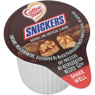 Coffee Mate Liquid Creamer Snickers Flavor Sold per 10 (ten) capsules