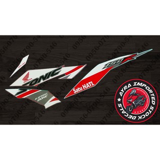 HONDA RS 150 ONE HEART STOCK DECAL/STICKER
