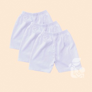 Baby Newborn Shorts WHITE (100% cotton) Lucky CJ