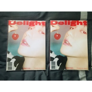Baekhyun Delight Chemistry Sealed 2nd Mini Album - Delight with POB (First press poster)