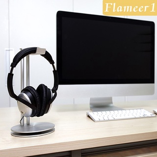 [FLAMEER1] Aluminum Earphone Hanger Bracket Desk Display Stand Headset Holder Black