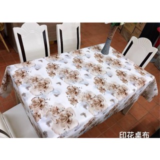 TABLECLOTH WATERPROOF PLAID TABLE COVER (1)