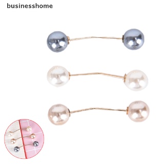 BHPH Span-new 3Pcs Double Pearl Brooch Sweater Collar Needle Safety Pins Jewelry Accessories Jelly