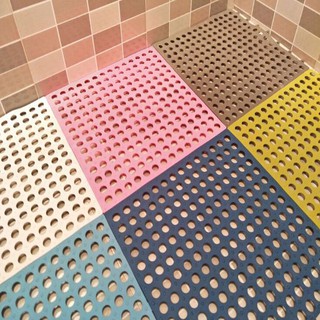 Non-slip Floor Mat 30x30cm Plastic Bath Mat Can Be Mixed and Matched For Bathroom Kitchen Balcony (1)