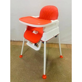 Adjustable Baby High Chair Multifunctional + Wheel #016-S (9)