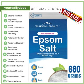 THERASALT Epsom Salt 680g