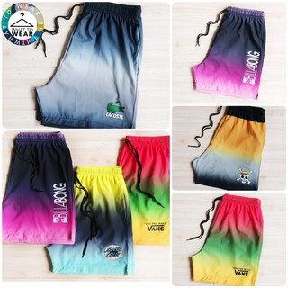 Taslan Tri Colors Shorts Unisex ( with Logos )