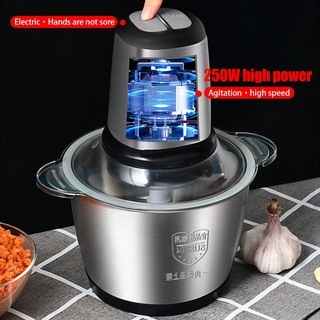 Stainless Steel Electric Meat Mincer Food Processor Electric Meat Grinder Household Food Chopper (4)