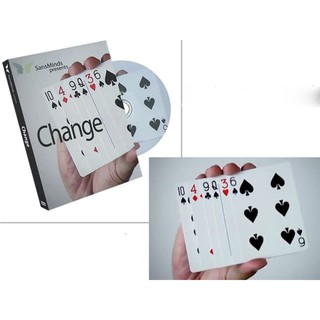 Change (DVD and Gimmick) by SansMinds - Magic Trick card Magic