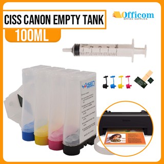 CISS Canon Empty Tank w/ Dumper / CISS Kit