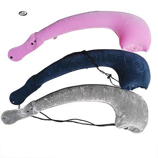 BK✿Inflatable Foldable Neck Rest Head Support Car Flight Tra (1)