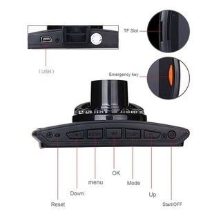 【COD】2.5 Inch LCD 1080P Car DVR Camera Dash Cam Video Recorder G-sensor Night Vision Dashcam (5)