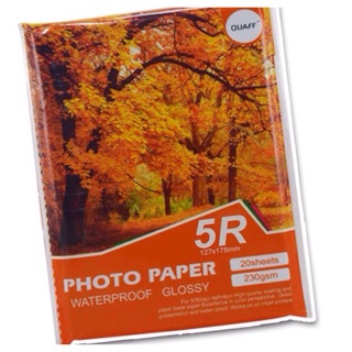 5R photo paper Glossy 230gsm