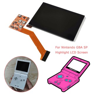 5-level Highlight IPS LCD Screen kit for Nintendo Game Boy Advance SP GBA SP (1)