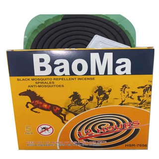Baoma High Quality Black Mosquito Repellent Incense Katol