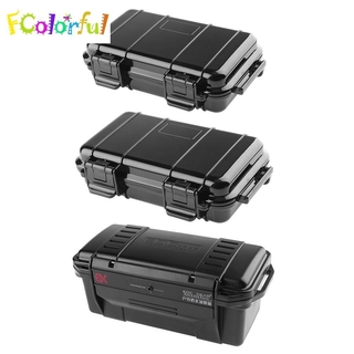 Fc-lo Portable Outdoor Shoproof Sealed Waterproof Plastic Storage Case Tool Dry Box
