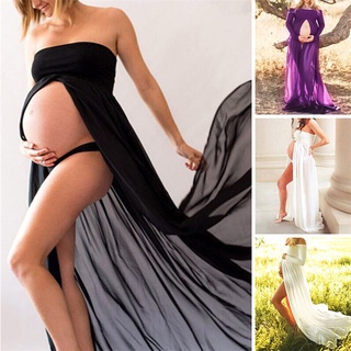 Maternity Photography Props Maxi Maternity Gown Lace Maternity Dress Pregnant Women Fancy Shooting