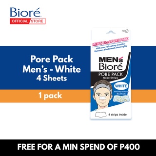 FREE Biore Men's Pore Pack (White)
