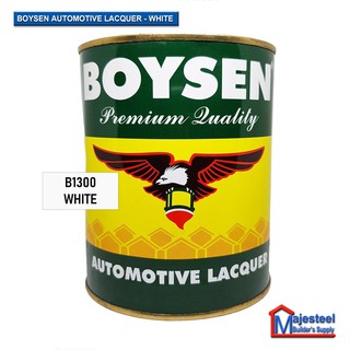 Boysen Automotive Lacquer White #1300 - 4LITERS