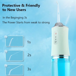 Household Portable Electric Pulse Oral Irrigator Mini Smart Dental Care Device (4)