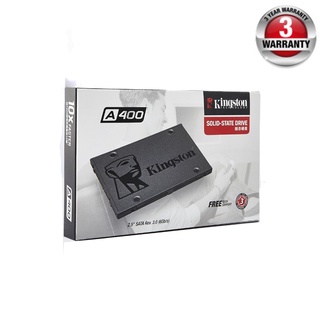 KINGSTON SSD A400 SATA 120GB/240GB/480GB/960GB [100% GENUINE]