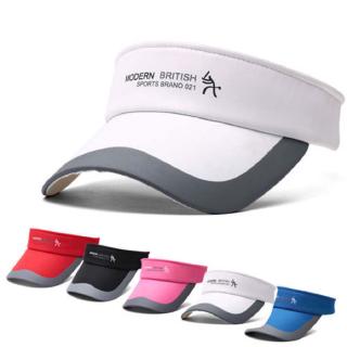 Fashion Adjustable Tennis Sports Cap Sun Visor Golf Cap Headband Hat Visor Beach Visor