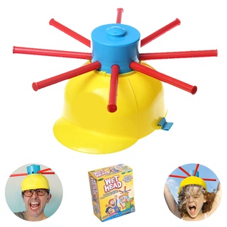 Head Game Wet Head Hat Trick Toy Wet Water Challenge Hat Children's Roulette Party Punishment Props