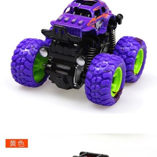◑✁Monster Truck Inertia SUV Friction Power Vehicles Toy Cars (7)