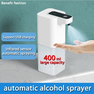 HX Automatic Alcohol Dispenser400ML Automatic Hand Sanitizer Dispenser Soap Sensor Alcohol Dispenser