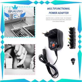 Universal adjustable Voltage 3-12V 12W 1.2A AC/DC Power Supply Adaptor Plug Charger Adaptor with 6 replacement Plugs