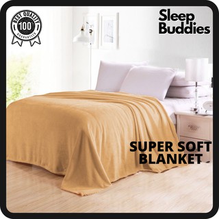 Sleep Buddies Coral Fleece Plain Blanket Super Soft Premium Quality (5)