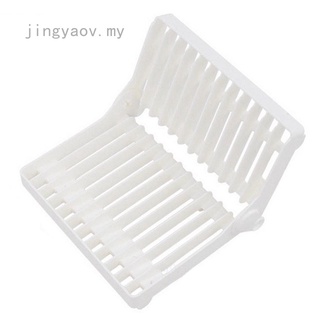 jingyaov Dish Plate Drying Rack Organizer Drainer Storage Holder Kitchen Accessories
