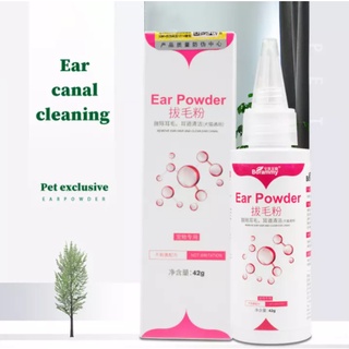 Pet Ear Powder Ear Care Pet Ear Cleaner Pet Ear Excess Hair Removing Powder Cleaning Supplies