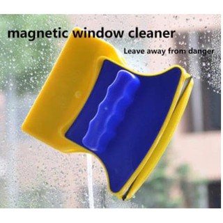 Double-side Magnetic Window Cleaner Glass Surface Cleaning Washing Wiper Brush