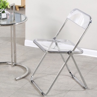 Transparent Folding Decor Acrylic Chair For Makeup Popular Chair Dining Chair 1 Year Warranty