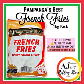 Pampanga's Best French Fries Crispy Potato Sticks 1 Kg Pack (1)