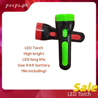 LED Flashlight LED Torch Super Bright Camping Light Use Battery