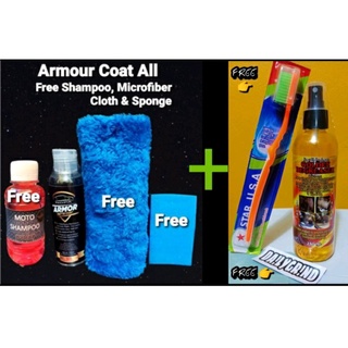 Armor Matte Coat 100ML & Golden Degreaser 250ML /free 2pcs microfiber towel and 1pcs sponge