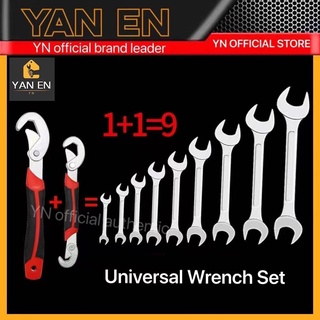 YN SUPER TOOLS SNAP AND GRIP (ADJUSTABLE) UNIVERSAL WRENCH SET