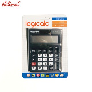 Logicalc Desktop Calculator Kt-266Ar 12Digits Dual Power