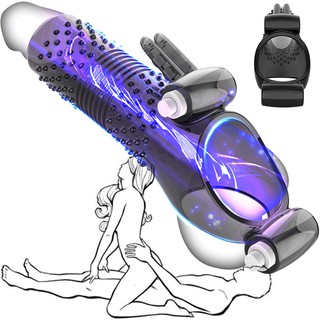 7Cfx Sex Toys For Men Penis Enlargement Double Penetration Strap On Dildo Silicone Anal Plug G Spot