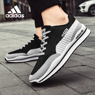New Adidas Mesh Woven Casual Shoes Fashion All-match Mesh Breathable Sports Shoes Daily Non-slip Jog