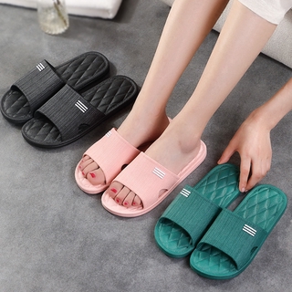 D376 House Slippers Couple Slippers Home Slippers Bathroom Bath Rubber Slippers