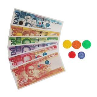 GENEVA888 Philippine Peso Play Money 1pack FAKE BILLS TOY