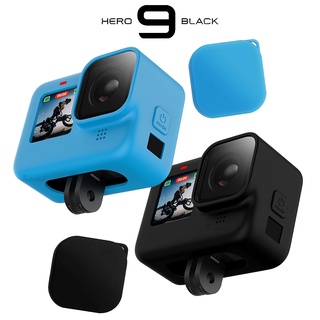 Silicon Protective Cover for GoPro Hero 10 9 Black Sleeve Housing Case Frame with Lanyard Accessory For Go pro 10 9 Case